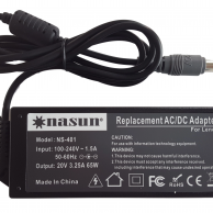 Sạc laptop NASUN For IBM/Lenovo 20V-3.25A (65W) Model NS-401 (chân kim)