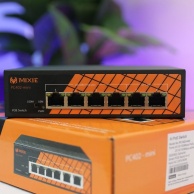 Switch 4 port POE MIXIE PC402 Mini 4+2 100Mbs (Tối đa 250m, Chuẩn AT/AF, 78W, 52V)